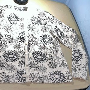 Eddie Bauer Button Down Sweater Tall Sized